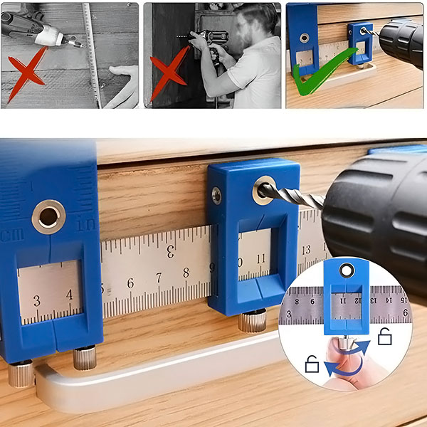 Shablloni i Rregullueshëm i Qendrimit DRILLPRO në Përdorim